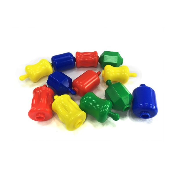 Snap-Lock Jumbo Connecting Beads, Multi Color, Multi Shape, 12pcs - Image 6