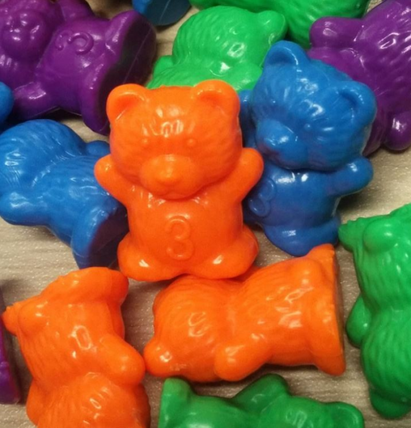 | Autism in Pakistan Rainbow Counting Bears – 60-Piece Fine Motor & Counting Toy - Image 5