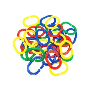 Chain Links for Hand Eye Coordination in Pakistan | Jumbo Plastic Link Toy for Autism (20 Pcs)